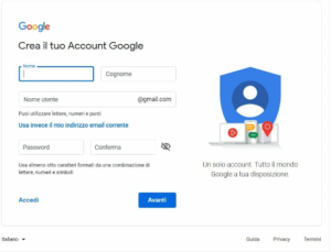 Come aprire un account pubblicitario su Google Ads: Guida con Passaggi 3